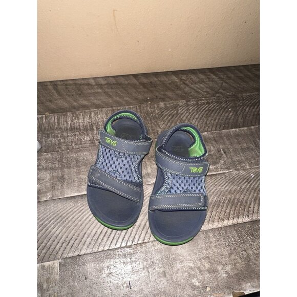 Little Kids Teva Psyclone XLT 1019538 Blue Outdoor Sandals Shoes Size 11 C - Picture 1 of 5